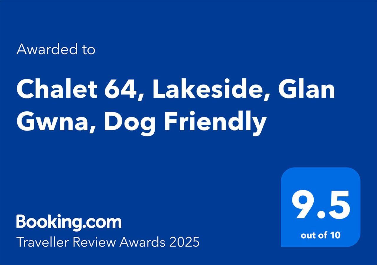 Chalet 64, Lakeside, Glan Gwna Holiday Park Κερνάρφον Εξωτερικό φωτογραφία